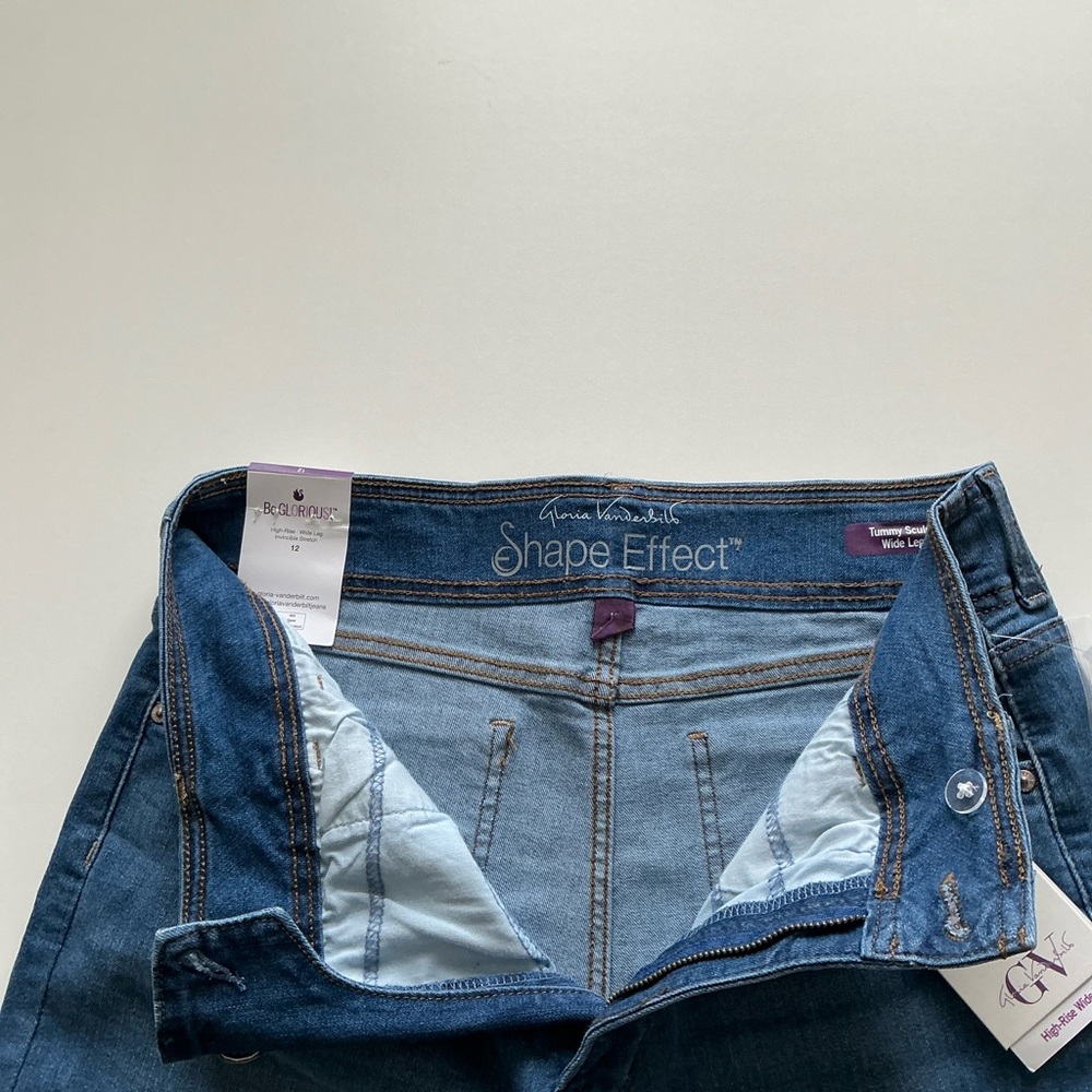 Gloria Vanderbilt Women's High Rise Denim Jeans